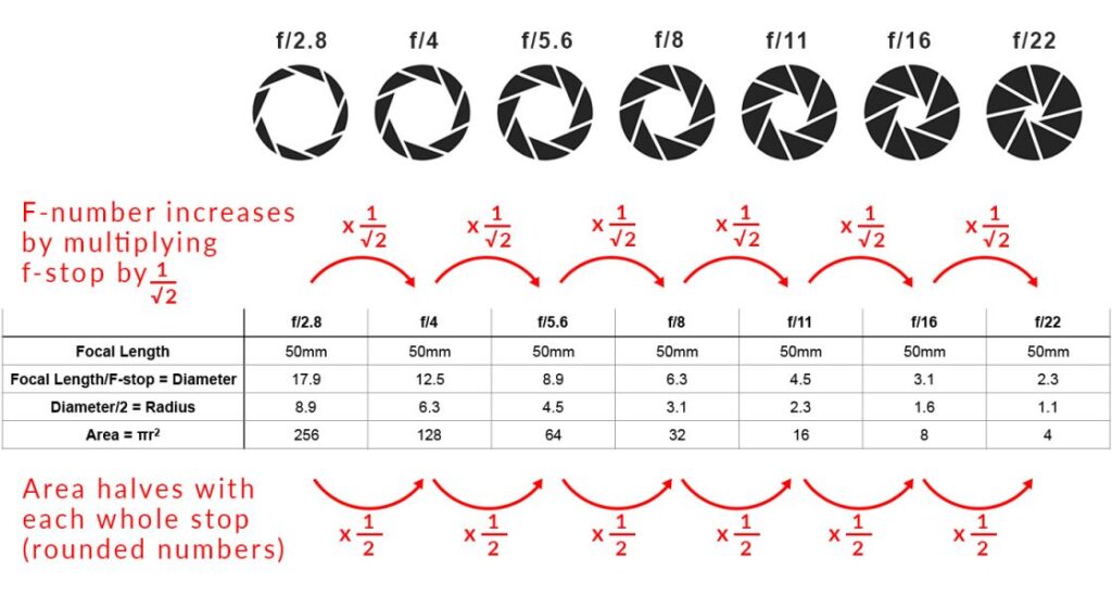 Understanding Aperture and F-Stop Numbers: